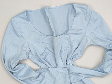 czarne bluzki basic z długim rękawem: Women's blouse, size S