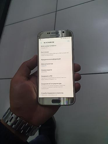 Samsung Galaxy S6, Б/у, 32 ГБ, цвет - Золотой, 1 SIM