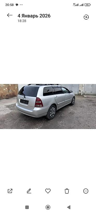 машина кытай: Toyota Corolla: 2003 г., Бензин, Универсал — 5
