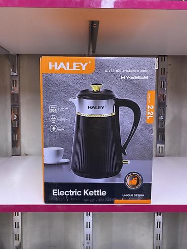 Электрический чайник HALEY HY-8969 - Объем: 2,2 л - Материал колбы at lalafo.kg Электрический чайник HALEY HY-8969 - Объем: 2,2 л - Материал колбы