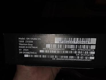 cena oled tv: Samsung Galaxy S24 Ultra – model SM‑S928B/DS - Memorija: 12 GB RAM - — 2