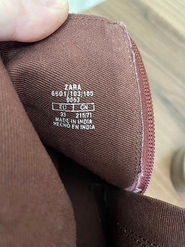коричневые туфли: Демисезонные стильные и красивые ботиночки Zara. Натуральная замша — 4