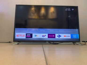 inqilab tv azərbaycan: Sharp Aquos smart televizor - Təxmini ekran ölçüsü: 40–43 düym arası