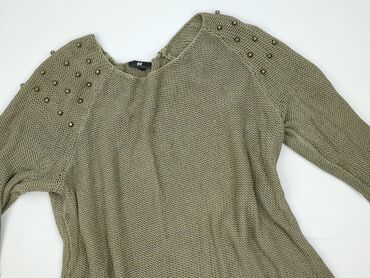 zielone spodnie dresowe zara: H&M, Sweter damski, rozmiar M