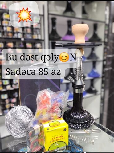 Qəlyan, vayp və aksesuarları: Gördüyünüz bütün qəlyan aparatları son madel premium ve arginal — 16