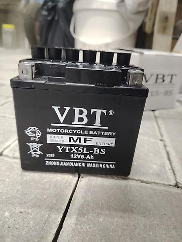 elektrik pompa: VBT motosiklet akkumulyatoru 5amperlikdi. SUVƏLANDADİ. Yenidir — 1