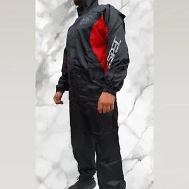 Šuškavci: Muški dvodelni kišni komplet – jakna i pantalone - Materijal: lagani — 14