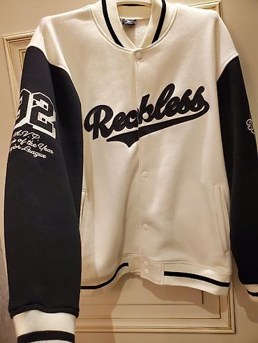 ag jaket: Varsity stilində unisex jaket,demək olar ki,təptəzədir, cəmi 1-2 dəfə — 2