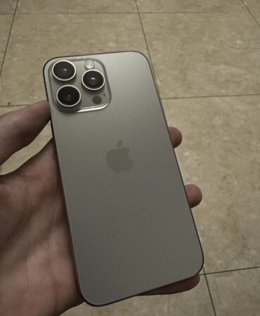 телефоны бу айфон: IPhone 15 Pro Max, Б/у, 256 ГБ, Natural Titanium, Защитное стекло, Чехол, Коробка, 86 %