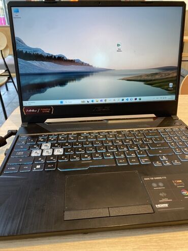 компьютер игровой: Ноутбук, Asus, 16 ГБ ОЭТ, Intel Core i7, Колдонулган, Оюндар үчүн, эс тутум SSD