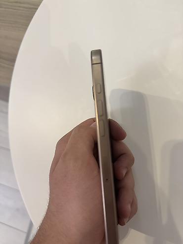 iphone 16 pro desert: IPhone 16 Pro Max, 256 GB, Desert Titanium, Barmaq izi, Face ID — 1