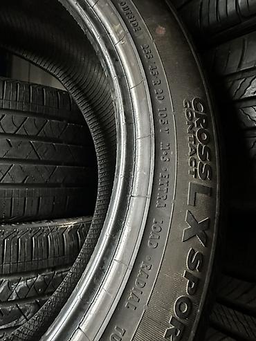 continental: Шины 255 / 45 / R 20, Лето, Б/у, Пара, Внедорожные (АТ/МТ), Франция, Continental — 4