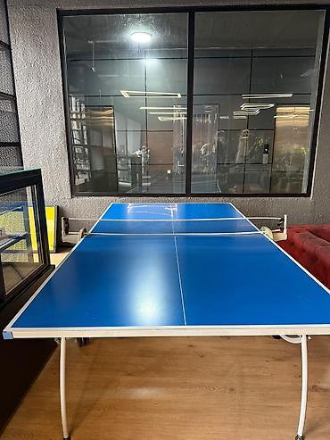 Спортивные игры: Ferro markalı stolüstü tennis masası. 
Heç istifadə olunmayıb — 1