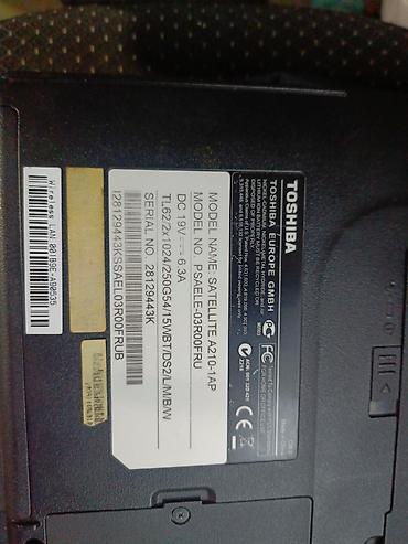 socket 1155: Ноутбук Toshiba Satellite A210-1AP - Модель: Satellite A210-1AP (P/N — 4