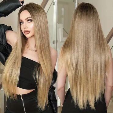 Aksesoari za kosu: Perike – više stilova i boja - Dugi modeli sa šiškama: prirodno — 18