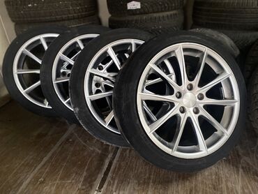 обвес бмв е53: Колеса в сборе 215 / 45 / R 18, Лето, Б/у, Комплект, Легковые, Литые, отверстий - 5