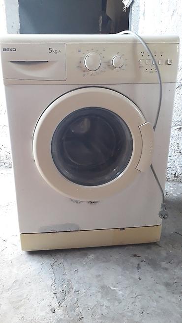 Elektronika: Paltaryuyan maşın Beko, 5 kq, İşlənmiş, Avtomat, Qurutmasız, Ünvandan götürmə — 2