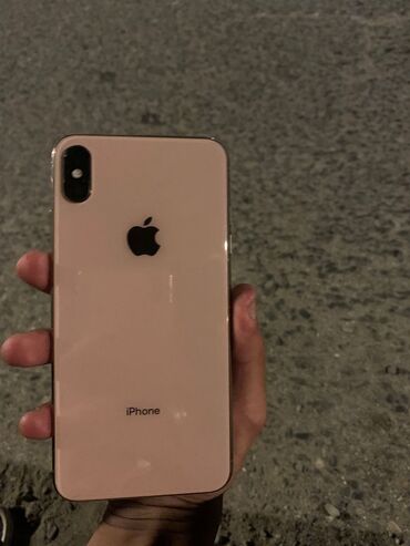Apple iPhone: IPhone Xs Max, 64 GB, Qızılı, Face ID