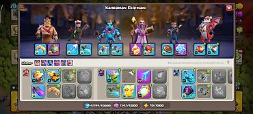 oyunca: Clash of Clans hesabı – yüksək səviyyəli inkişaf etmiş baza və — 5