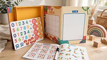 счеты для детей: Набор для раннего знакомства с математикой “Math Enlightenment Toy — 2