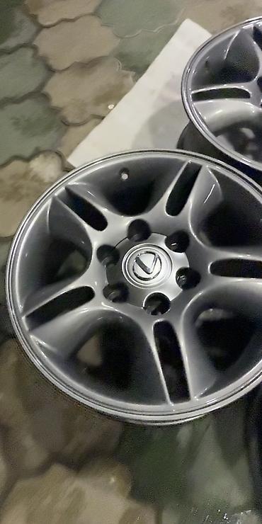 Диски: Литые Диски R 17 Lexus, Комплект, отверстий - 6, Б/у — 6