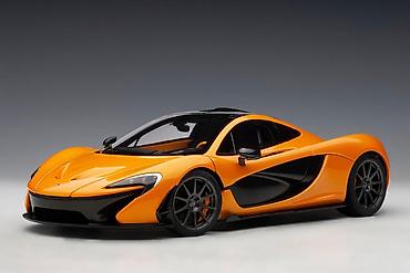odece: 🧡 McLaren P1 – 2013 – Papaya Spark – 1:18 – Autoart Detaljan model — 1