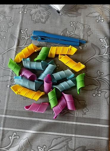 cirt cirt saclar: Məhsul: İsti istifadə tələb etməyən saç burğu dəsti (Curlformers — 2