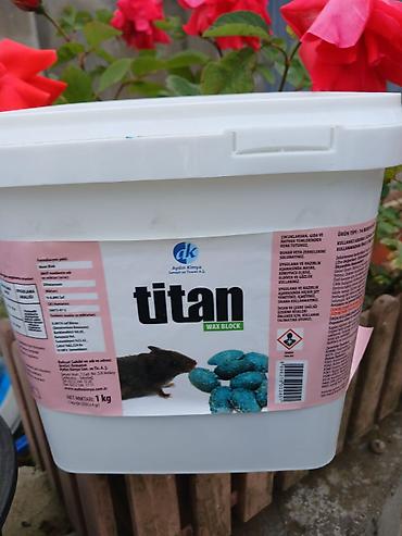 mismar atan: Titan Wax Block – siçan və siçovullara qarşı pelet/vaks blok yem - — 1
