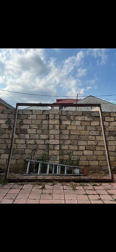 həyət darvazaları: İşlənmiş Dəmir Həyət darvazası, Yana açılan, 350 m, Mexaniki, Qapı ilə, Kredit yoxdur, Ödənişli quraşdırma, Ünvandan götürmə — 2
