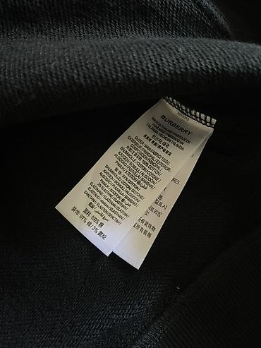 Толстовки: Мужская толстовка, L, Burberry, Новый, цвет - Черный — 4