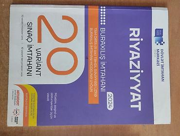 Riaziyyat testi içi yazılmayıb, tarix və az dili azca yazılıb