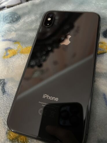 Apple iPhone: IPhone X, Б/у, 256 ГБ, Черный, Чехол, 95 %