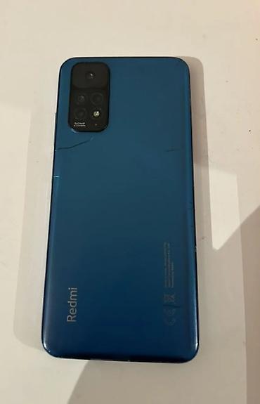 Redmi Note 11, 64 GB, rəng - Göy, Sensor, Barmaq izi, Face ID lalafo.az -da Redmi Note 11, 64 GB, rəng - Göy, Sensor, Barmaq izi, Face ID
