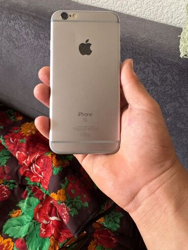 Apple iPhone: IPhone 6s, Б/у, < 16 ГБ, Серебристый, 73 %
