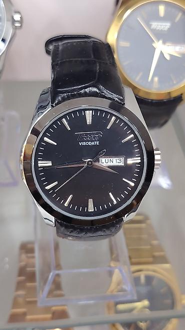 Aksesuarlar: Tissot kişi qol saatları kolleksiyası - Klassik Tissot Visodate: qara — 7