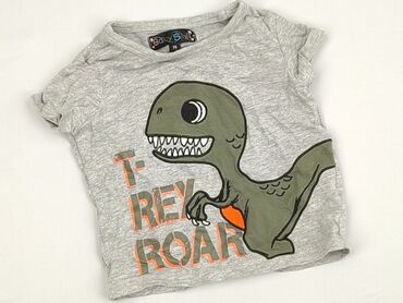 koszulka z mopsem: T-shirt, 6-9 months, condition - Perfect