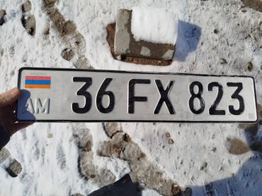номер жоголду: Найден авто номер 36 FX 823, село Кара-Ой