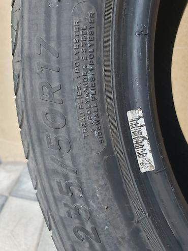 190 masin: Məhsul: Michelin avtomobil şinləri (4 ədəd) - Ölçü: 235/50 R17 - — 5
