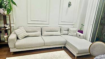 Divanlar: Künc divan, İşlənmiş, Açılan, Bazalı, Parça, Çatdırılma yoxdur — 1