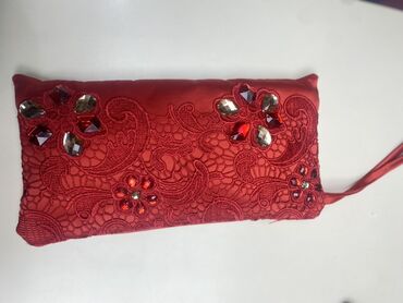 Neseseri: Materijal: Saten, bоја - Narandžasta, Handmade — 9