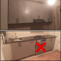 столешница для кухни в баку: *ZB* *MƏTBƏX MEBELİ* Qiymət *600 AZN* ölçü *3 yarım* üzerinde *qaz