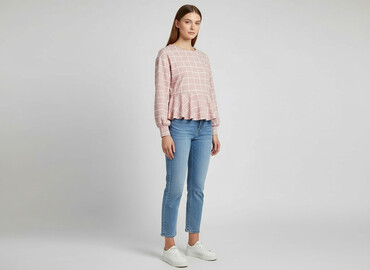 shein buty zimowe: Shein, Bluzka damska, rozmiar M