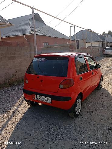 рексон хан: Daewoo Matiz: 2000 г., 0.8 л — 8