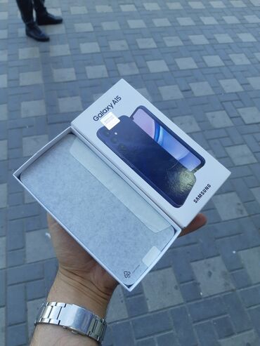 samsung x520: Samsung Galaxy A15, 128 GB, rəng - Qara, Düyməli, Barmaq izi