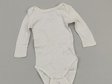 body niemowlęce białe z kołnierzykiem: Body, 0-3 months, 
condition - Good