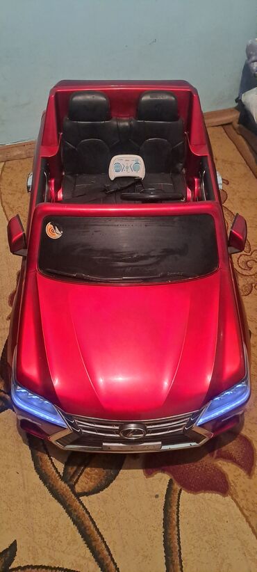 Uşaq üçün elektrik maşınları: Uşaqlar üçün elektrikli mini avtomobil – Lexus LX 570 replikası salam — 9