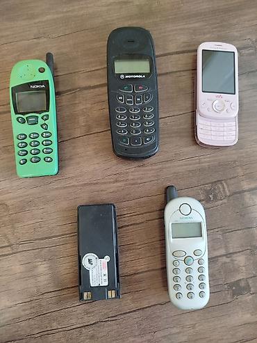 retro telefon: Retro mobil telefonlar kolleksiyası • 1990‑cı illərin klassik — 3