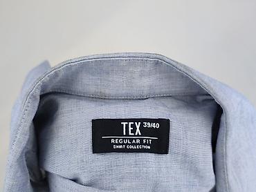 czerwony: TEX, Koszulа dla mężczyzn, rozmiar L — 4