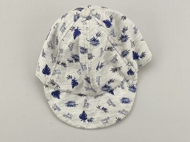 czapka z pomponem dla dzieci: Czapka z daszkiem, 6-9 m, stan - Dobry