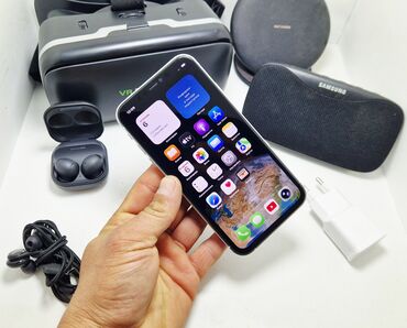 Apple iPhone: IPhone 11 Pro, Б/у, 128 ГБ, Черный, Зарядное устройство, 100 % — 10